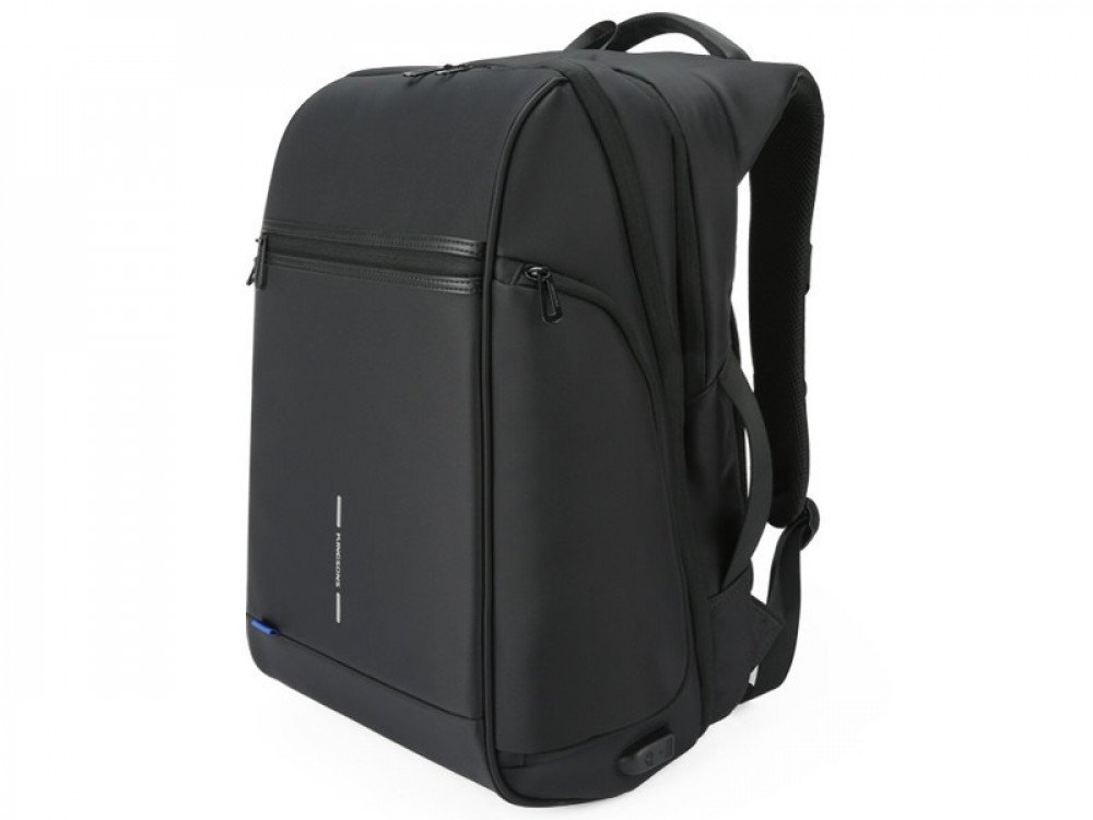 شنطة ظهر كينجسون سعة كبيرة للأعمال مقاس 15.6 - اسود